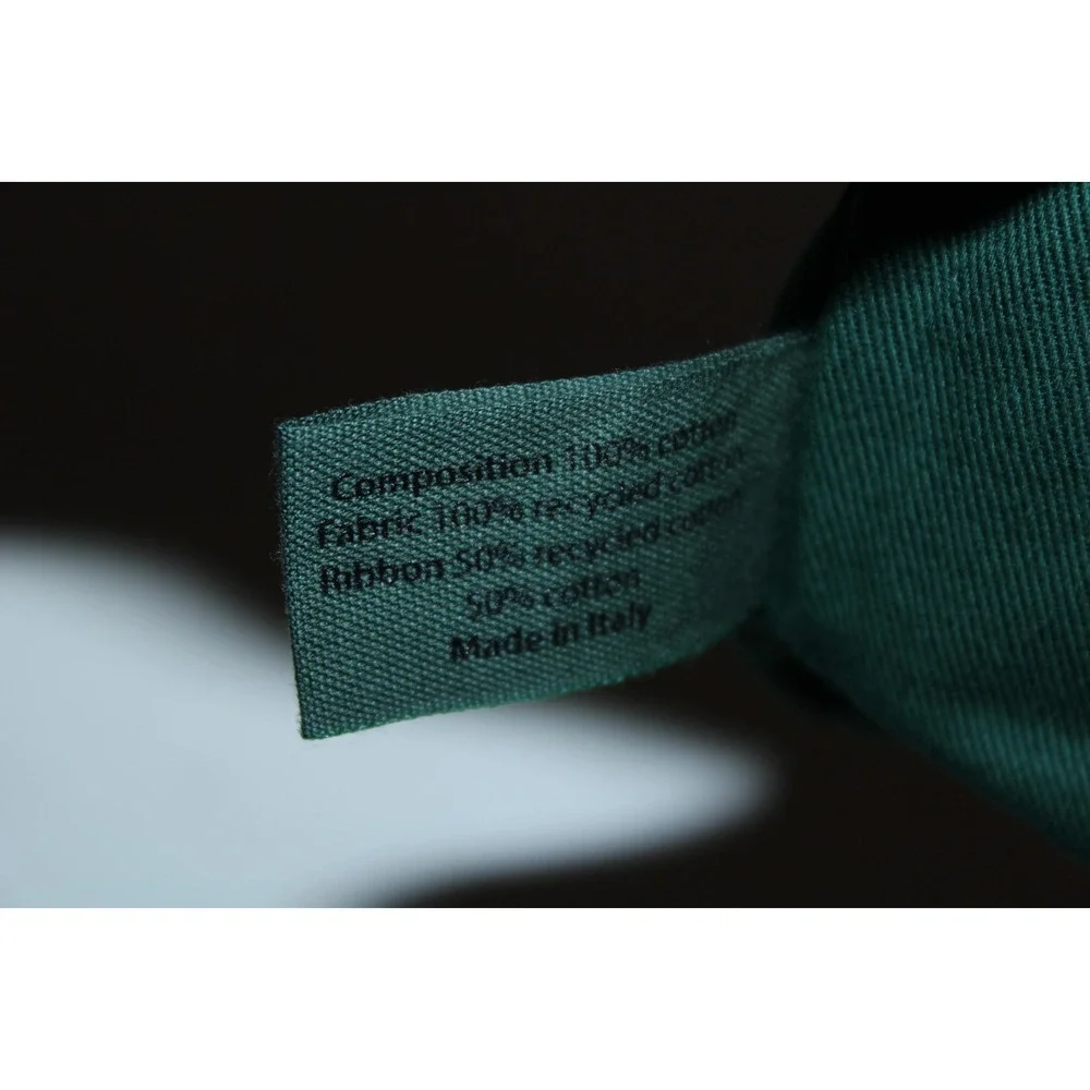 Boucheron 5x5x3 Dark Green Round Cotton Jewelry Storage Bag